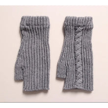Load image into Gallery viewer, Qnuz 1/2 Glove 20% wool Hat/Glove 97 Grey

