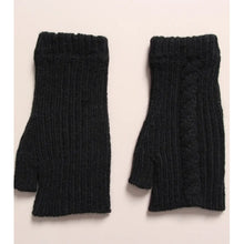 Load image into Gallery viewer, Qnuz 1/2 Glove 20% wool Hat/Glove 99 Black
