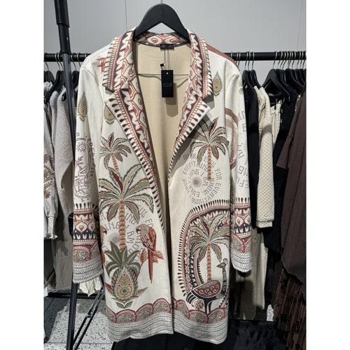 Qnuz Clothing Frida Inspir. Microfiber Coat Clothing 53 Army