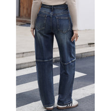 Load image into Gallery viewer, Qnuz Clothing Ballon Denim Jeans Clothing 33 denim blue

