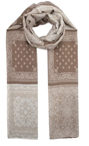 Qnuz Bandana Print Scarf 90 x 180 cm Scarf