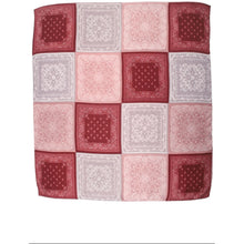 Load image into Gallery viewer, Qnuz Bandana Print Scarf 90 x 180 cm Scarf 28 Burgundy
