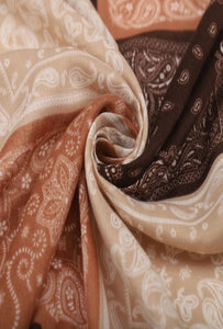 Qnuz Bandana Print Scarf 90 x 180 cm Scarf