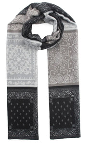 Qnuz Bandana Print Scarf 90 x 180 cm Scarf