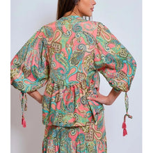 Load image into Gallery viewer, Qnuz Clothing Bella Blouse Clothing 01 Multi
