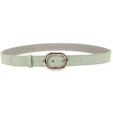 Load image into Gallery viewer, Qnuz Belt w gold ornaments 3 cm wide Belt 51 Spring green
