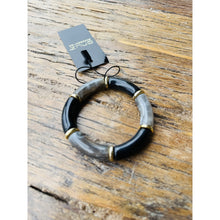 Load image into Gallery viewer, Qnuz Big &quot;Jade &quot; Bracelet Bracelet 9899 Grey Black mix
