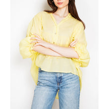 Load image into Gallery viewer, Qnuz Clothing Boheme Blouse Clothing 22 yellow
