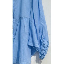 Load image into Gallery viewer, Qnuz Clothing Boheme Blouse Clothing 32 pastel Blue
