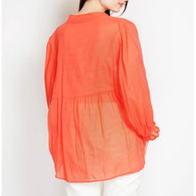Load image into Gallery viewer, Qnuz Clothing Boheme Blouse Clothing 45 Orange
