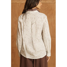 Load image into Gallery viewer, Qnuz Clothing Boheme Blouse w Applikationer Clothing 13 Ecru
