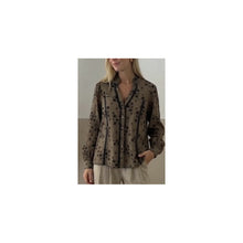 Load image into Gallery viewer, Qnuz Clothing Boheme Blouse w Applikationer Clothing 53 Army
