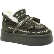 Load image into Gallery viewer, Qnuz Boheme Boots Shoe 53 Army
