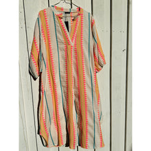 Load image into Gallery viewer, Qnuz Clothing Boheme dress Clothing 445 neon orange
