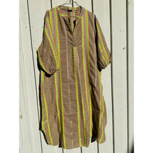 Load image into Gallery viewer, Qnuz Clothing Boheme dress Clothing 63 Taupe
