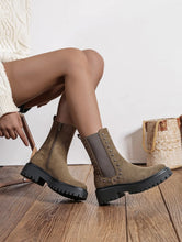 Load image into Gallery viewer, Qnuz Boots w Studs &amp; Zipper Shoe
