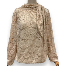 Load image into Gallery viewer, Qnuz Clothing Christmas soft Lace shirt Clothing 13 Beige
