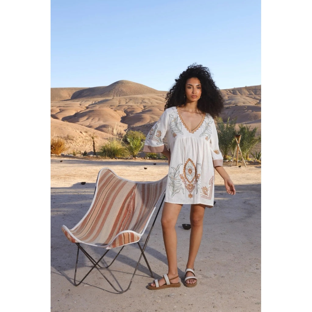 Qnuz Clothing Come Tunika Clothing 13 beige Camel