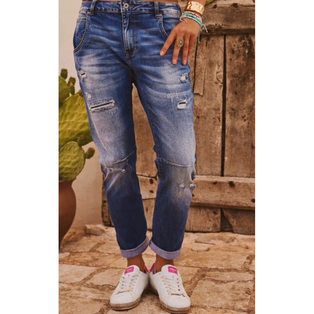 Qnuz Clothing Denim Jeans Clothing 33 denim blue