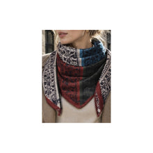 Load image into Gallery viewer, Qnuz Double printed on both sides Scarf 90x90 cm Scarf 01 Multi
