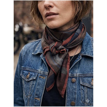 Load image into Gallery viewer, Qnuz Double printed on both sides Scarf 90x90 cm Scarf 01 Multi

