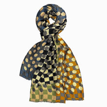 Load image into Gallery viewer, Qnuz Double printed on both sides Scarf 90x90 cm Scarf 53 Army
