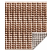 Load image into Gallery viewer, Qnuz Double printed on both sides Scarf 90x90 cm Scarf 63 Taupe
