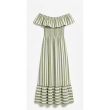 Load image into Gallery viewer, Qnuz Clothing Dress w smock Clothing 53 Army
