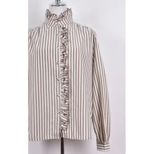 Load image into Gallery viewer, Qnuz Clothing Exclusiv striped Shirt Clothing 30 Blue
