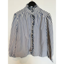 Load image into Gallery viewer, Qnuz Clothing Exclusiv striped Shirt Clothing 30 Blue
