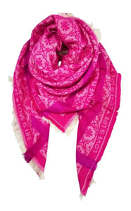 Qnuz FLOWER scarf 70 x 185 Scarf
