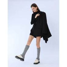 Load image into Gallery viewer, Qnuz Fake fur Glove Hat/Glove 98 Dark Grey
