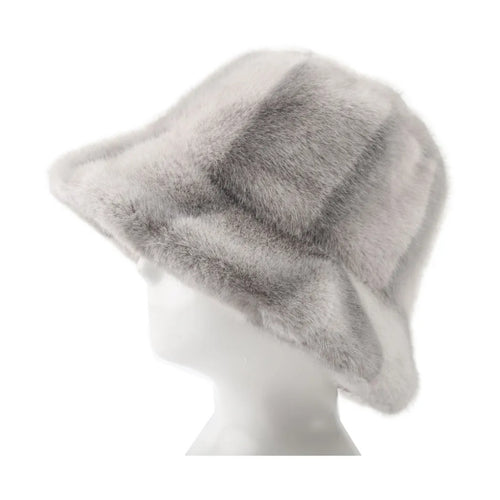 Qnuz Fake fur Glove Hat/Glove 97 Grey