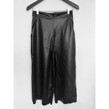 Load image into Gallery viewer, Qnuz Clothing Fake leather Trousers Skirt Clothing 99 Black
