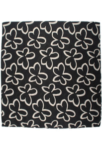 Qnuz Flower Print Scarf 90 x 180 cm Scarf