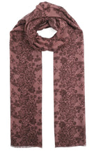 Load image into Gallery viewer, Qnuz Flower Print Scarf 90 x 180 cm Scarf
