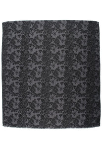 Qnuz Flower Print Scarf 90 x 180 cm Scarf