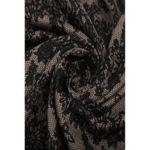 Load image into Gallery viewer, Qnuz Flower Print Scarf 90 x 180 cm Scarf 60 Marron

