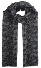 Load image into Gallery viewer, Qnuz Flower Print Scarf 90 x 180 cm Scarf
