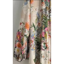 Load image into Gallery viewer, Qnuz Clothing Flower mix Dress Clothing 13 Beige
