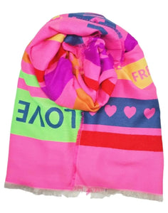 Qnuz "HAPPY" scarf 70 x 185 Scarf