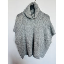 Load image into Gallery viewer, Qnuz Clothing High Neck Knit West 16% mohair 16% wool Clothing 97 Grey
