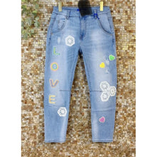 Load image into Gallery viewer, Qnuz Clothing Jeans w. Path Clothing 33 denim blue
