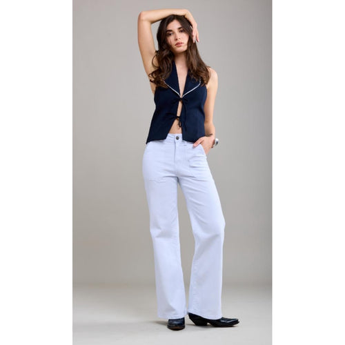 Qnuz Clothing Jeans w. pockets Clothing 10 White