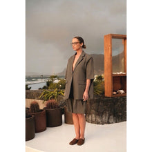 Load image into Gallery viewer, Qnuz Clothing Juice Blazer Clothing 60 Marron
