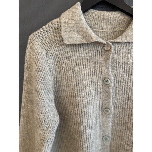 Qnuz Clothing Knit Cardigan Clothing 13 Beige