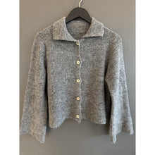 Load image into Gallery viewer, Qnuz Clothing Knit Cardigan Clothing 98 Dark Grey

