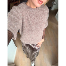 Load image into Gallery viewer, Qnuz Clothing Knit Cardigan Clothing 606 Choco
