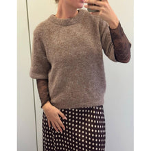 Load image into Gallery viewer, Qnuz Clothing Knit Cardigan Clothing 606 Choco
