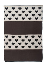 Load image into Gallery viewer, Qnuz Knitted Heart Scarf 58 x 180 Scarf
